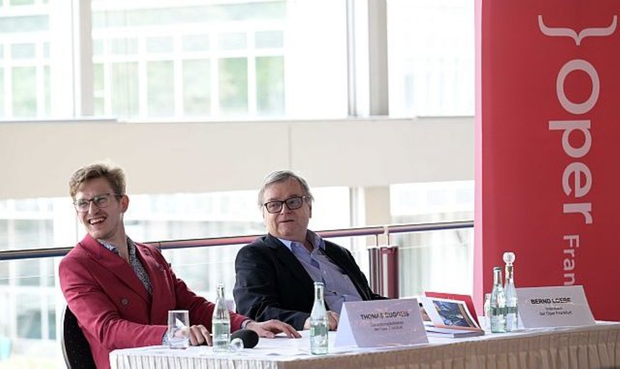 Thomas Guggeis e Bernd Loebe (foto Barbara Aumueller)