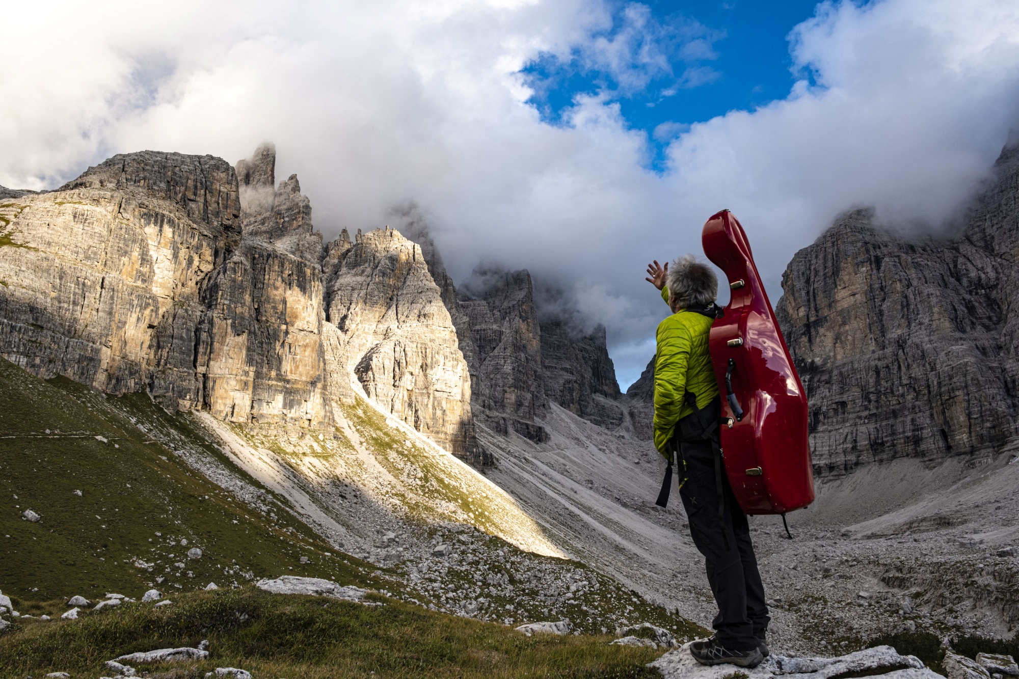 I Suoni delle Dolomiti - Mario Brunello (foto Pierluigi Orler Dallasega)