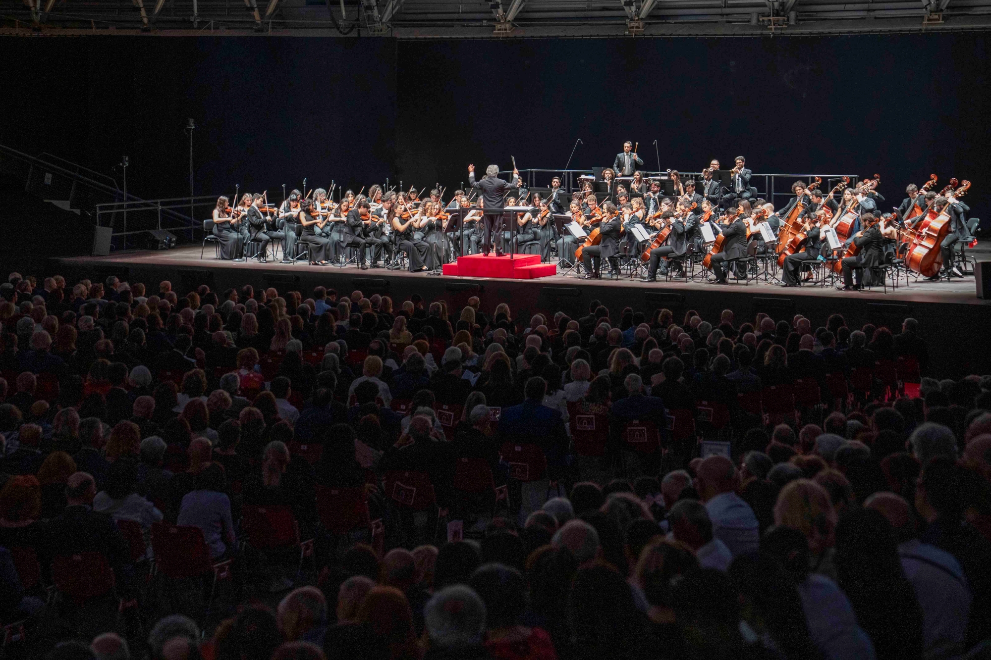 Riccardo Muti - l’Orchestra Giovanile Luigi Cherubini (foto Marco Borrelli)