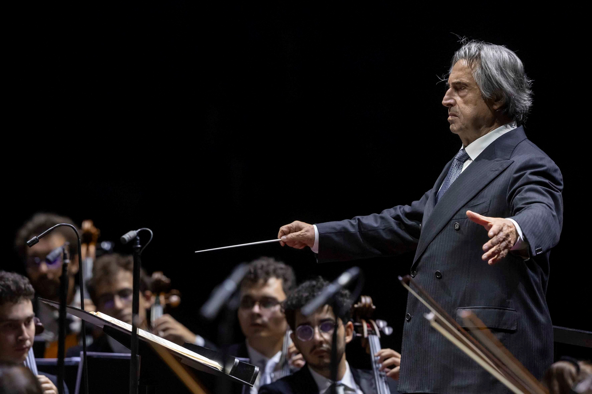 Riccardo Muti, Orchestra Luigi Cherubini (foto Zani-Casadio)