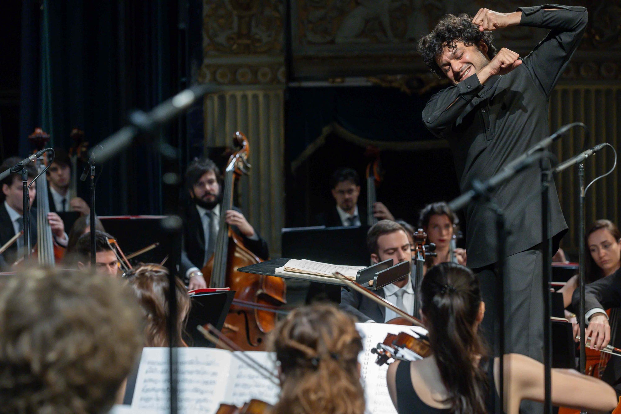 Orchestra Giovanile Luigi Cherubini, direttore Hossein Pishkar (foto Zani-Casadio)