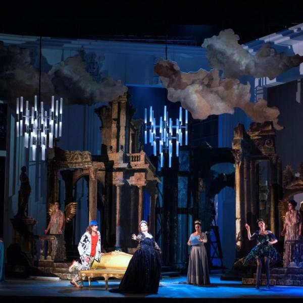 "Ariadne auf Naxos" (Teatro Comunale di Bologna - foto di scena dalle prove Michele Lapini)