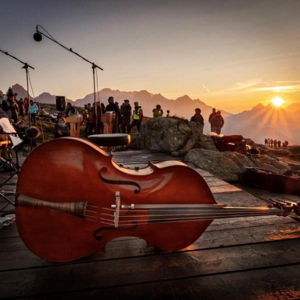 I Suoni delle Dolomiti - Alba sul Col Margherita (foto Daniele Lira)