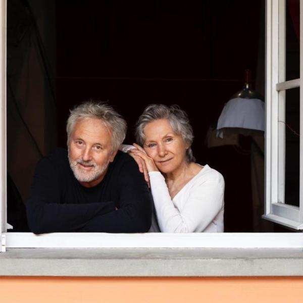 Mario Brunello e Mariangela Gualtieri (foto Melina Mulas)