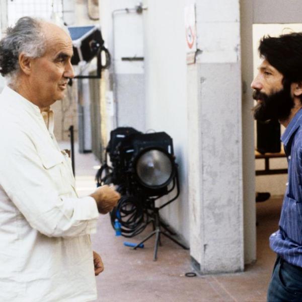 Luigi Nono e Massimo Cacciari (foto Lelli e Masotti - Teatro alla Scala)