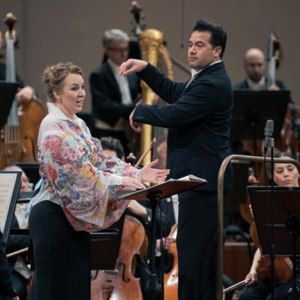 Robert Treviño e Justina Gringytė (foto Doc Servizi-Sergio Bertani/OSN Rai)