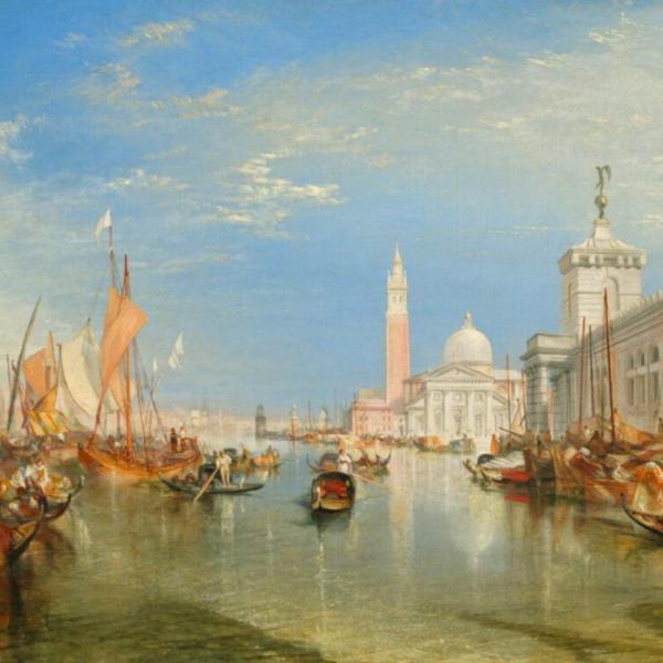 Turner, Venice - The Dogana and San Giorgio Maggiore