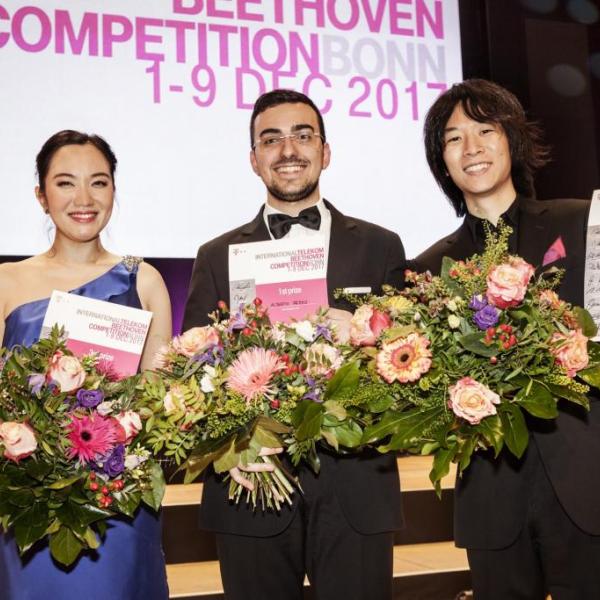 Alberto Ferro ha vinto l' International Telekom Beethoven Competition