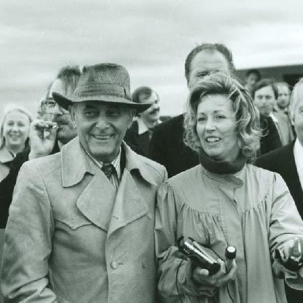 Sir Georg e Lady Solti nel 1978