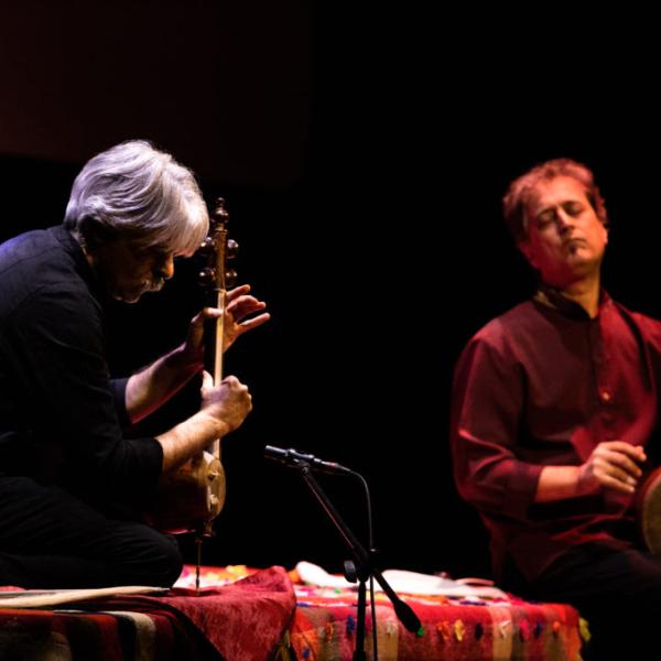 Foto di Ashkan Rahbarian Kayhan Kalhor e Behnam Samani