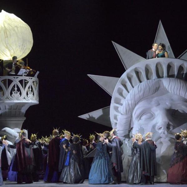 Un ballo in maschera al Teatro La Fenice di Venezia (foto di Michele Crosera)