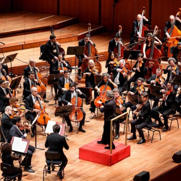 CChung e l'Orchestra dell'Accademia Nazionale di Santa Cecilia (Foto MUSA)