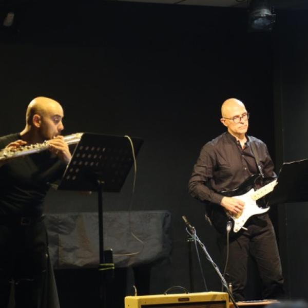 Andrea Biagini e Luigi Sini (Foto Simone Di Segni)