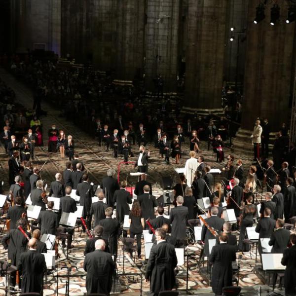 La Messa da Requiem in Duomo (Foto Brescia e Amisano/Teatro alla Scala)