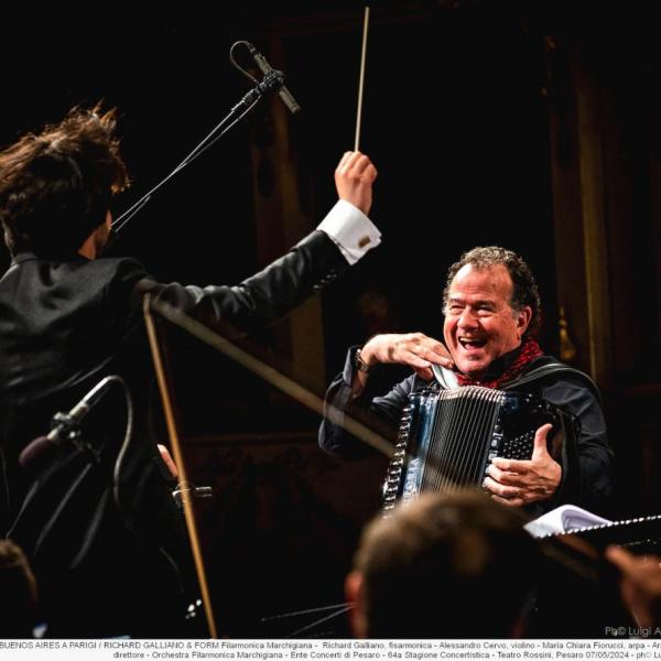 Richard Galliano ( Foto Luigi Angelucci)