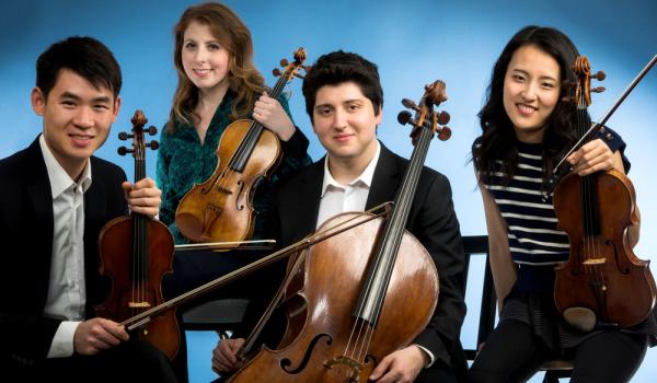 L'Omer Quartet, formazione vincitrice del secondo premio all'11a edizione del Premio Borciani (2017) Concorso Internazionale per quartetto d’archi “Premio Paolo Borciani”