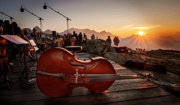 I Suoni delle Dolomiti - Alba sul Col Margherita (foto Daniele Lira)