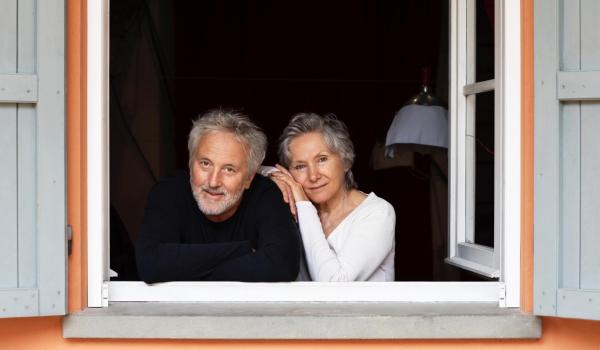 Mario Brunello e Mariangela Gualtieri (foto Melina Mulas)