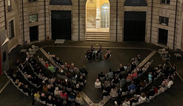 Musica con Vista, Palazzo Braschi Museo di Roma, Kleio Quartet Musica con Vista, Palazzo Braschi Museo di Roma, Kleio Quartet