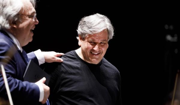 Michele dall'Ongaro e Antonio Pappano