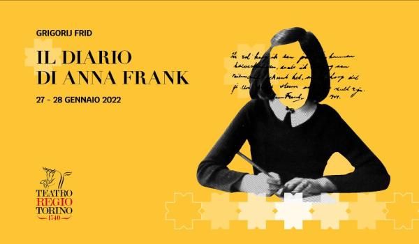 La locandina di Marzia Caruso per "Il Diario di Anna Frank"