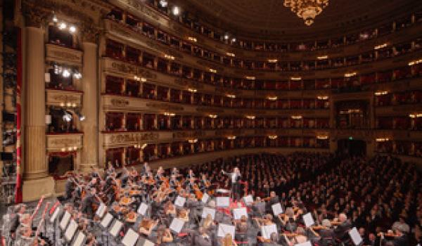 La Filarmonica della Scala con Chailly (Foto Giovanni Hanninen)