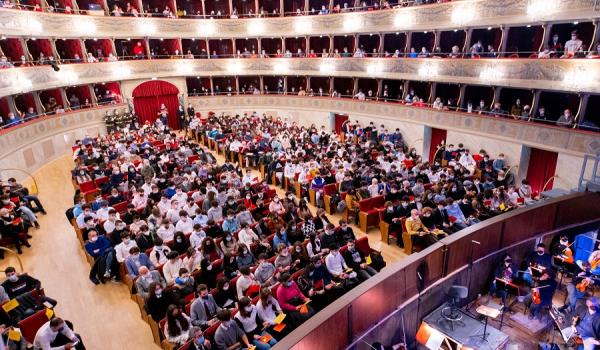 Il teatro Gaetano Donizetti di Bergamo