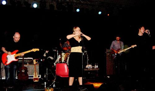 Isobel Campbell e Mark Lanegan all'Ossigeno (foto Umberto Poli)