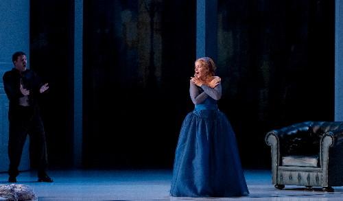 Renée Fleming (Arabella) e Michael Volle (Mandryka)  foto Opéra National de Paris/ Ian Patrick