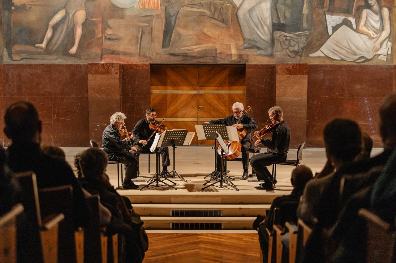 Il Quartetto Arditti (Foto Andrea Caramelli)