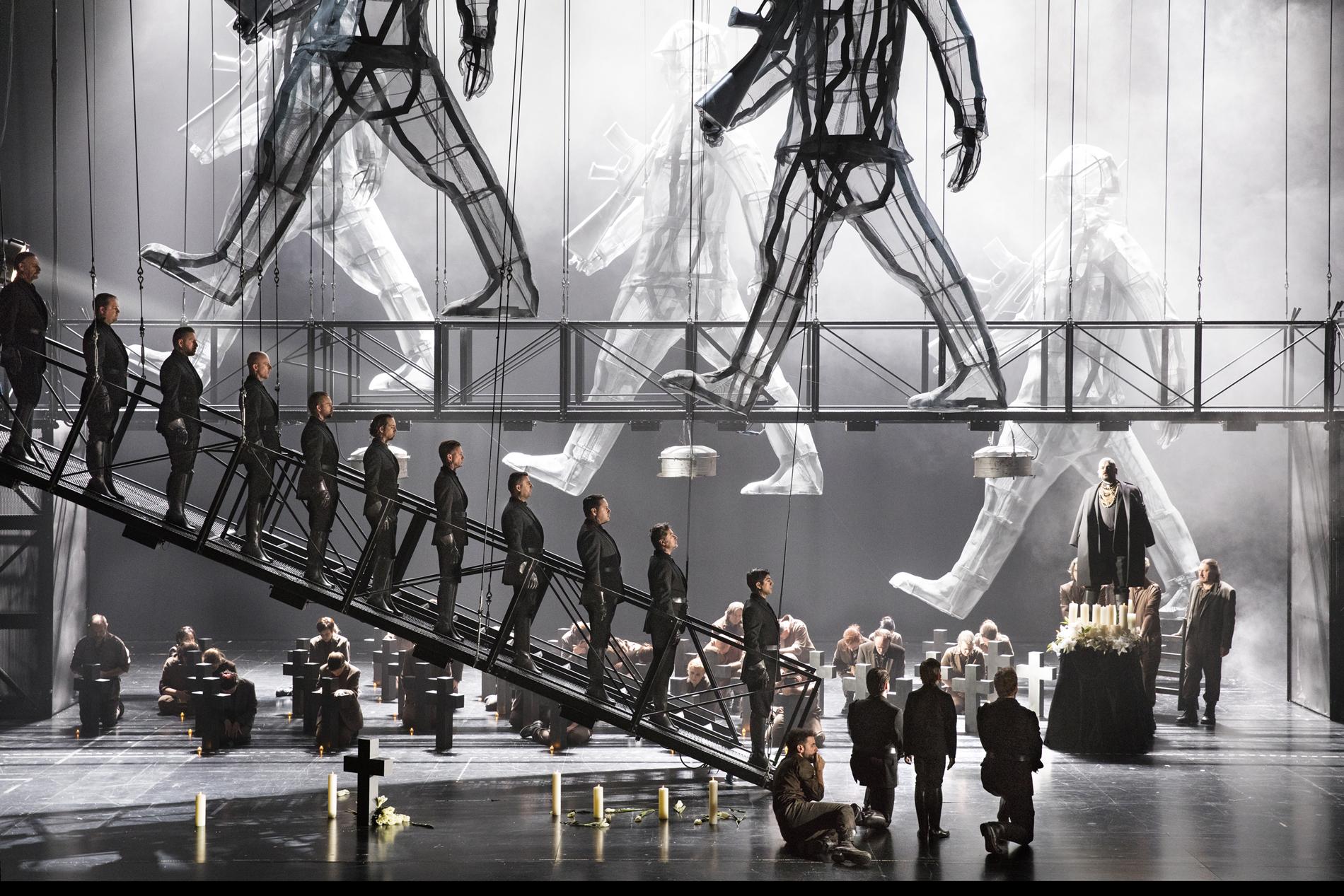 Foto di Annemie Augustijns Duc D'albe, Opera Vlaanderen di Gand