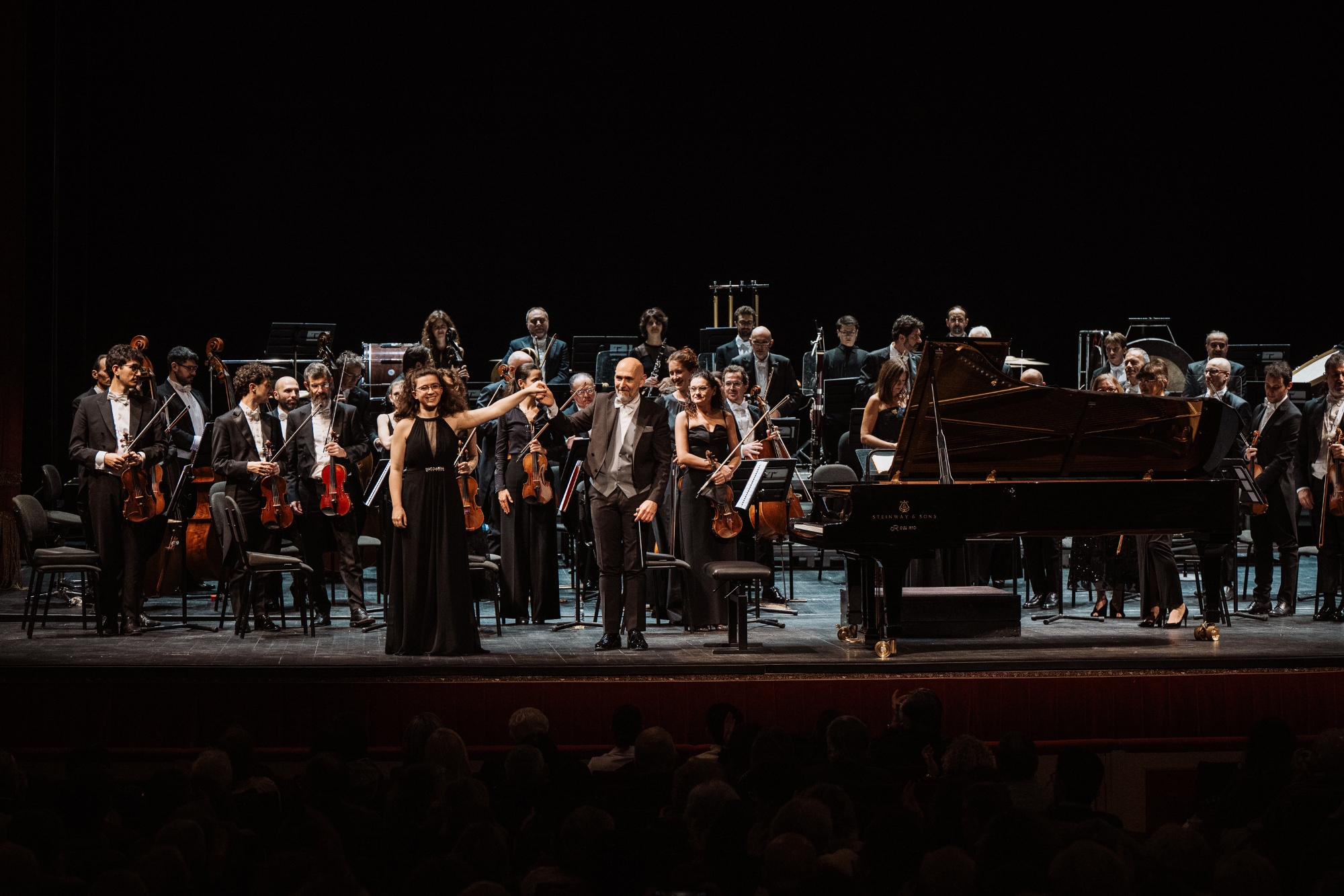 Filarmonica Toscanini - Enrico Onofri - Marie-Ange Nguci (foto Andrea Cantini)