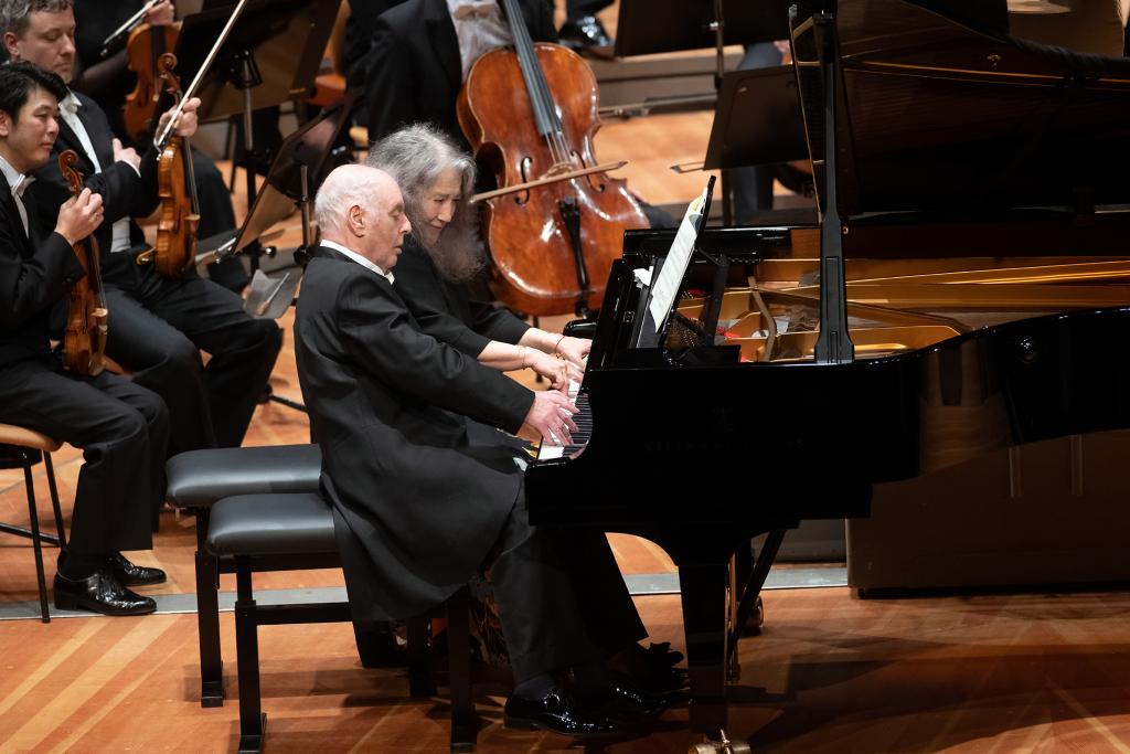 La coppia Argerich-Barenboim al debutto con i Berliner