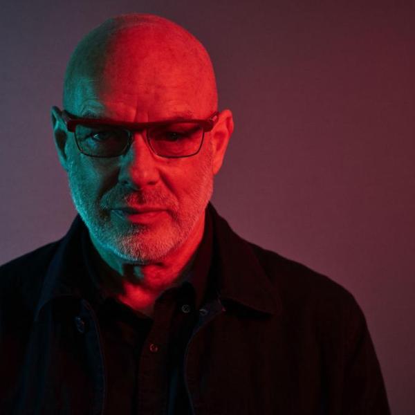 Brian Eno (photo Shamil Tanna - Paul Stolper Gallery 2020)