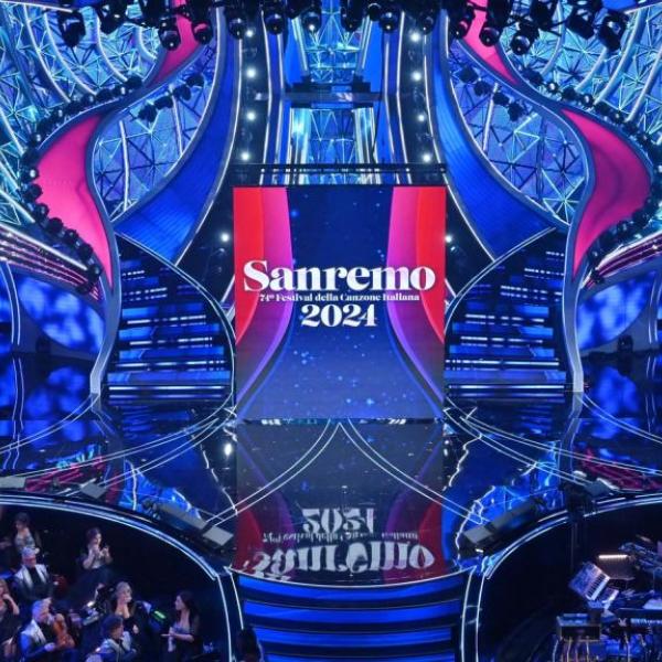 Sanremo 2024 serata cover