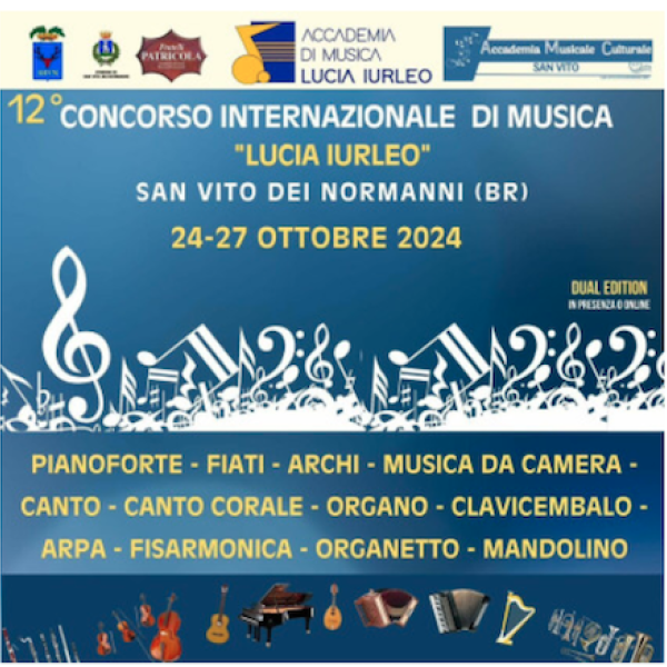 12° Concorso Internazionale di Musica 'Lucia Iurleo'