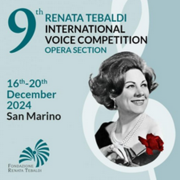 Renata Tebaldi International Voice Competition  - Opera Section 2024