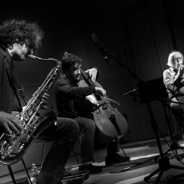 Kammermusik Trio - Errico De Fabriitis, Luca Trilli, Giancarlo Schiaffini (foto FJR Mario Coppola)