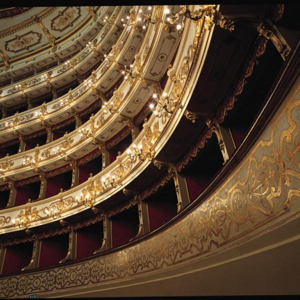 I palchi del Teatro Regio di Parma (Foto Luca Fregoso)