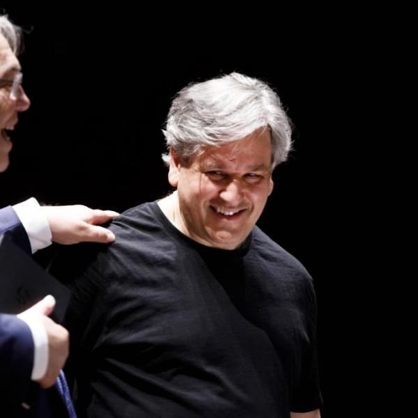 Michele dall'Ongaro e Antonio Pappano