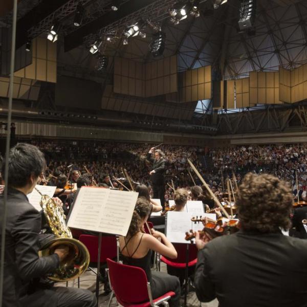 Muti e l'Orchestra Cherubini (Foto Silvia Lelli)