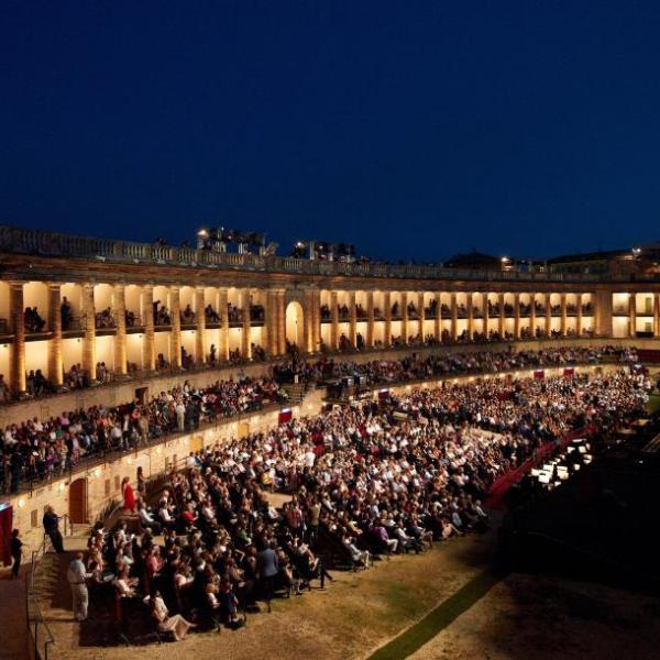 L'Arena Sferisterio di Macerata (Foto Alfredo Tabocchini)