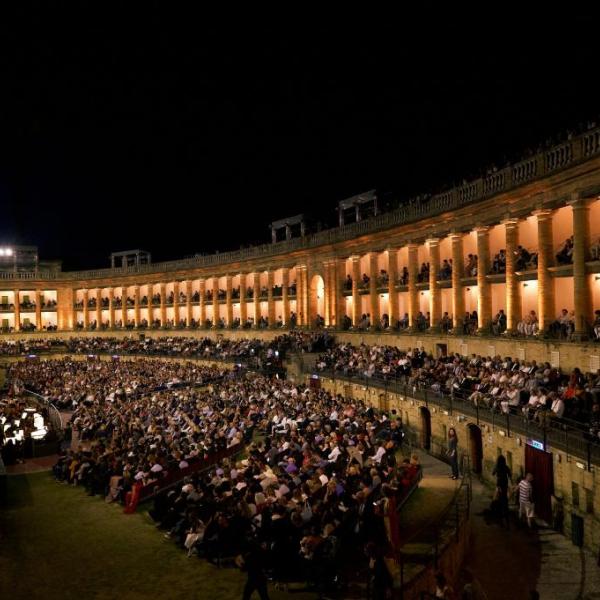 Lo Sferisterio di Macerata (Foto Alfredo Tabocchini)