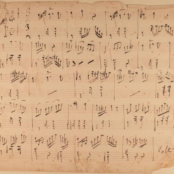 "Tempo di Sonata" (Autografo di Puccini)