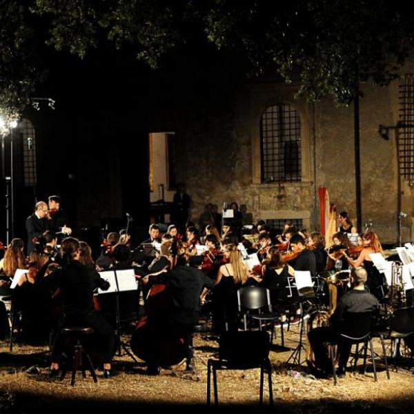 Concerto al Castello Caetani a Sermoneta (Foto Cesare Galanti)