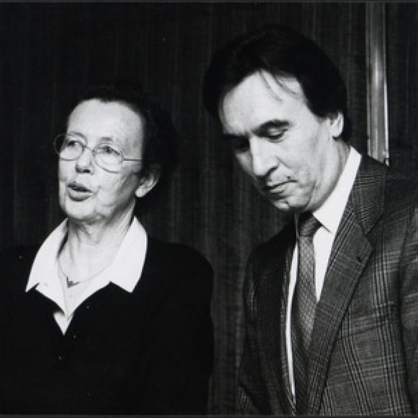 Ruth Berghaus e Claudio Abbado