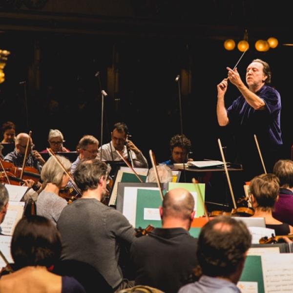 Prove aperta con la Filarmonica della Scala e Chailly (Foto Peletti)