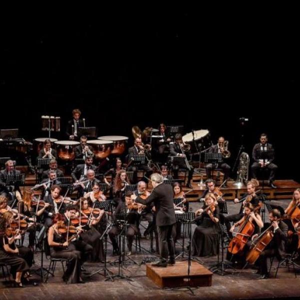 L'Orchestra delTeatro Goldoni (Foto Trifiletti-Bizzi)