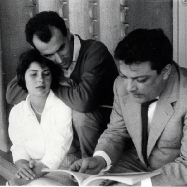 Luigi Nono, Nuria Schoenberg Nono, Bruno Maderna