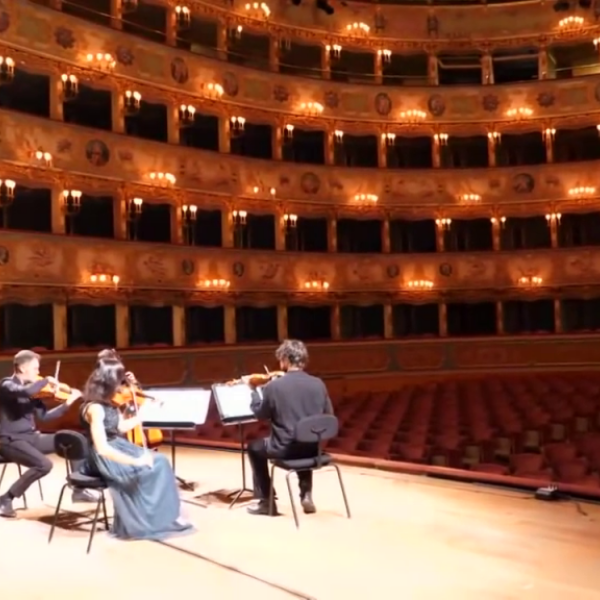 Il Quartetto Dafne suona alla Fenice senza pubblico